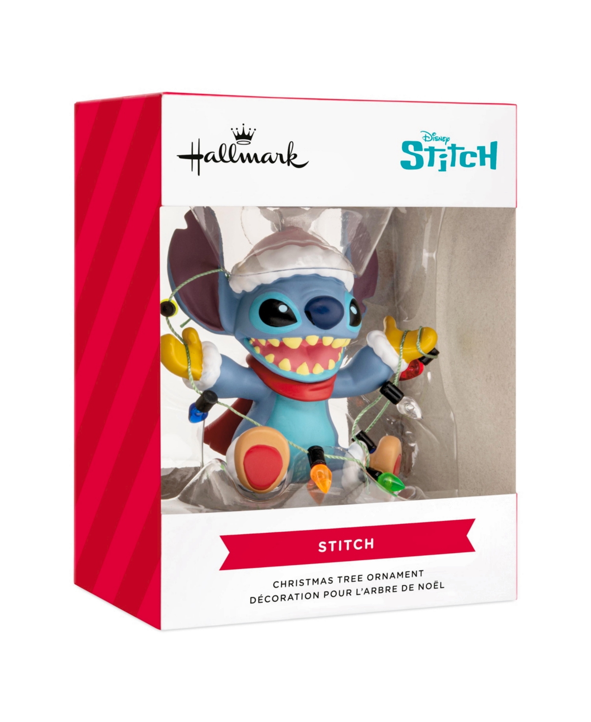 Hallmark Christmas Ornament Disney Stitch With Light String