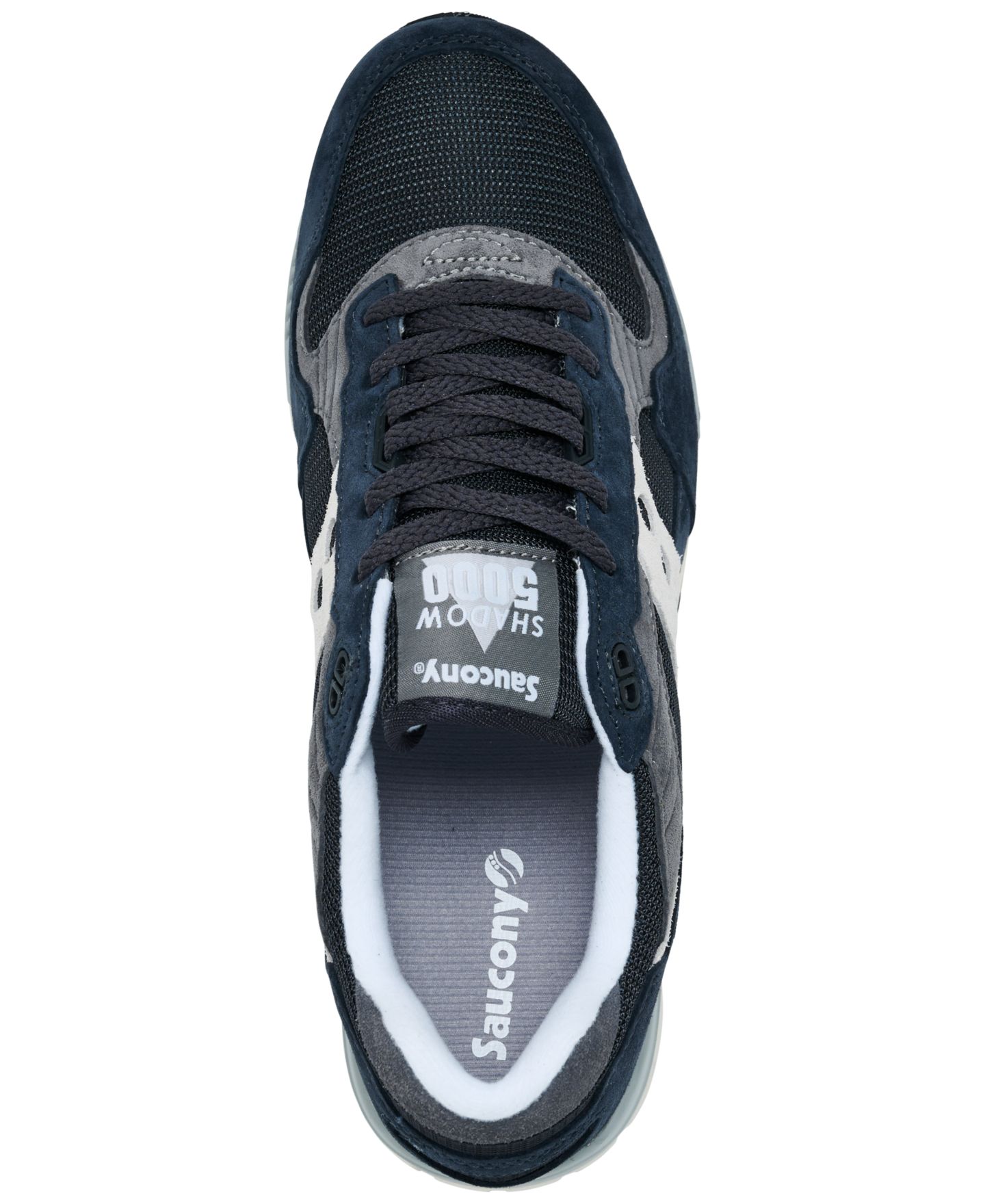 Мужские кроссовки Saucony Shadow 5000 Lifestyle, цвет: Тёмно-синий / Серый — фото 5