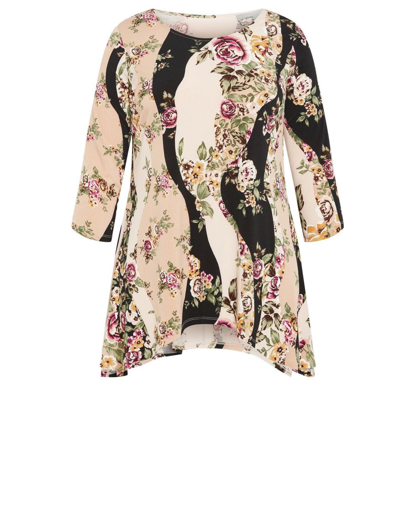 Женский топ Avenue Alana Tunic, цвет: Пудровый розовый — фото 3