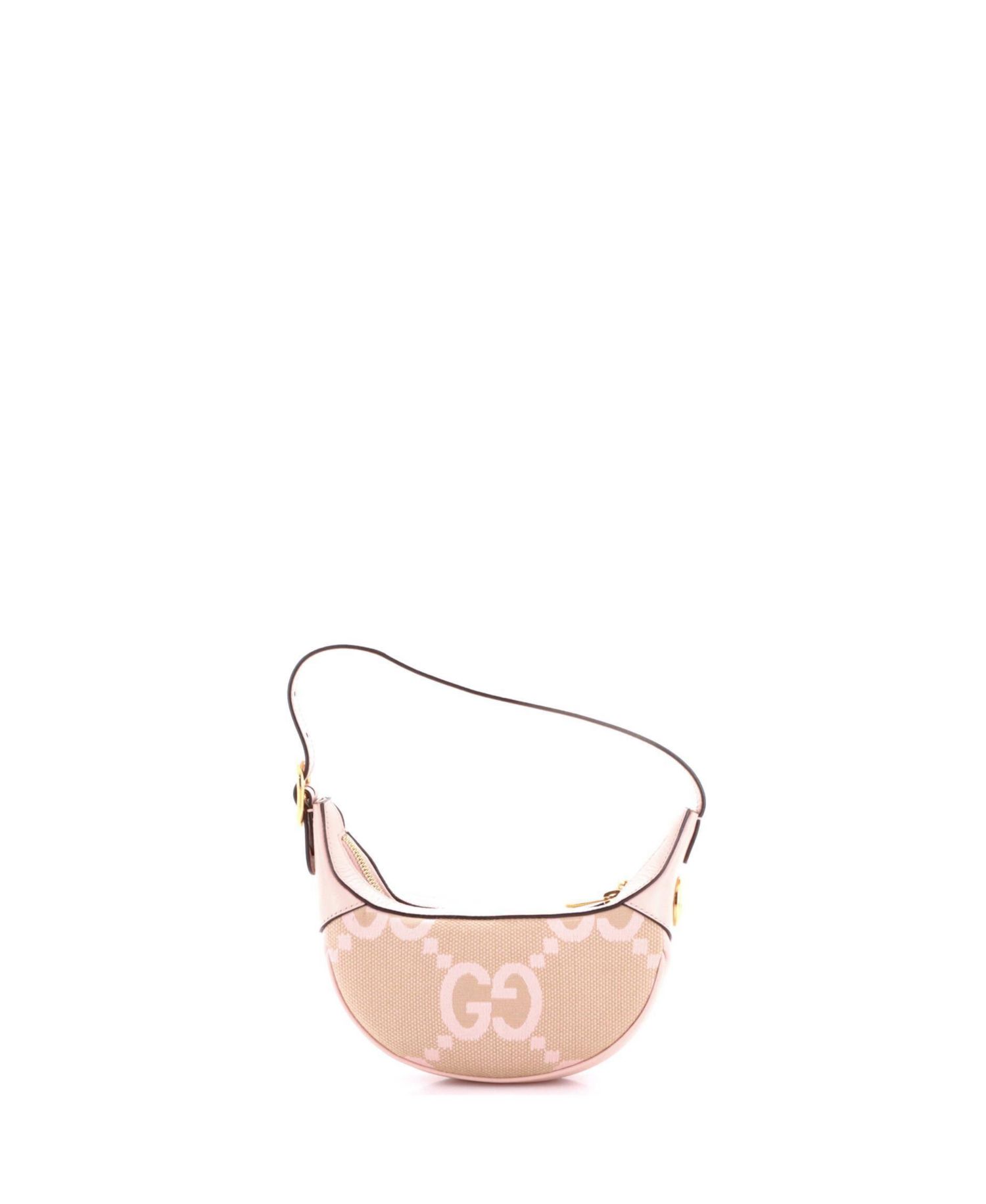 Mini Ophidia Half Moon Bag Jumbo GG Canvas