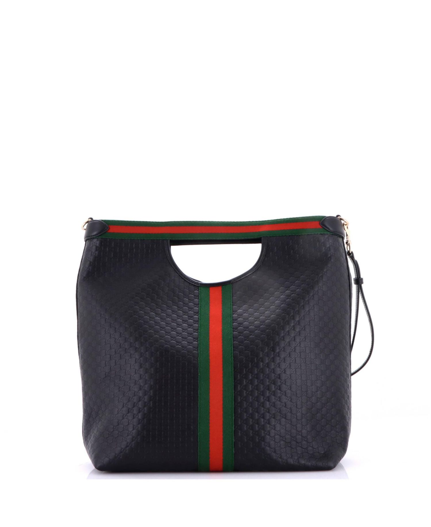 Large Giglio Convertible Shopper Tote Guccissima Leather