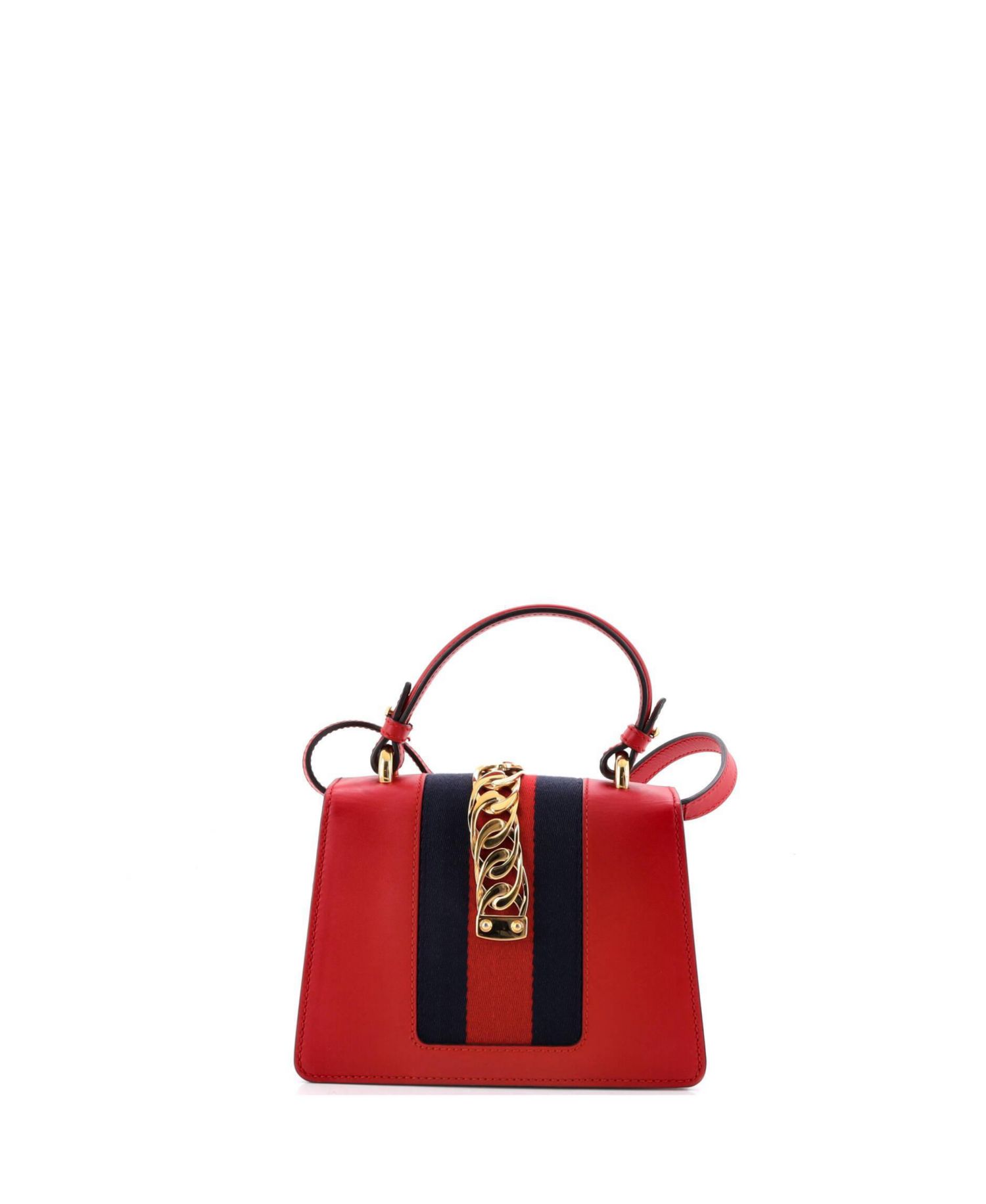 Mini Sylvie Top Handle Bag Leather