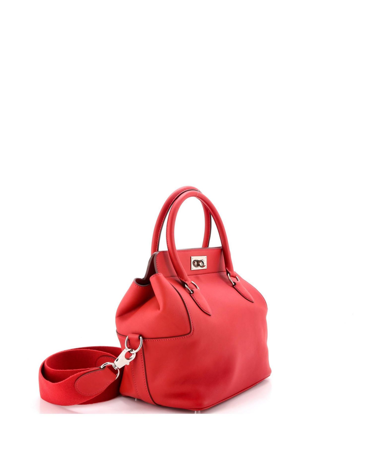 Pre-Owned Hermes 20 Toolbox Bag Swift