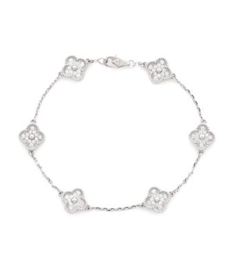 Pre-Owned Van Cleef and Arpels Sweet Alhambra 6 Motifs Bracelet