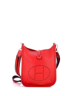 Pre-Owned Hermes TPM Evelyne Bag Gen III Clemence