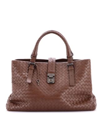 Medium Roma Bag Intrecciato Nappa