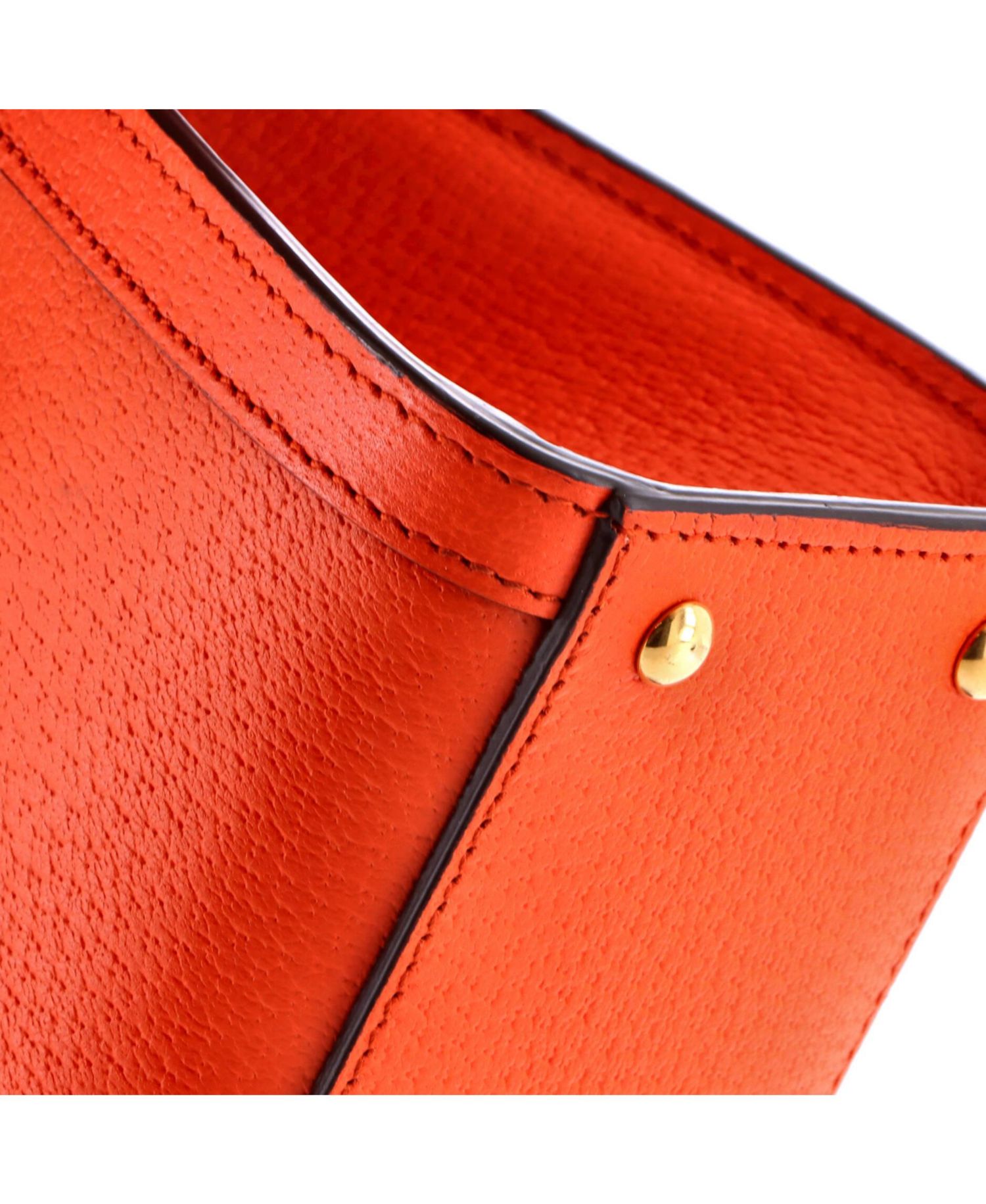 Mini Diana NM Bamboo Handle Tote Leather