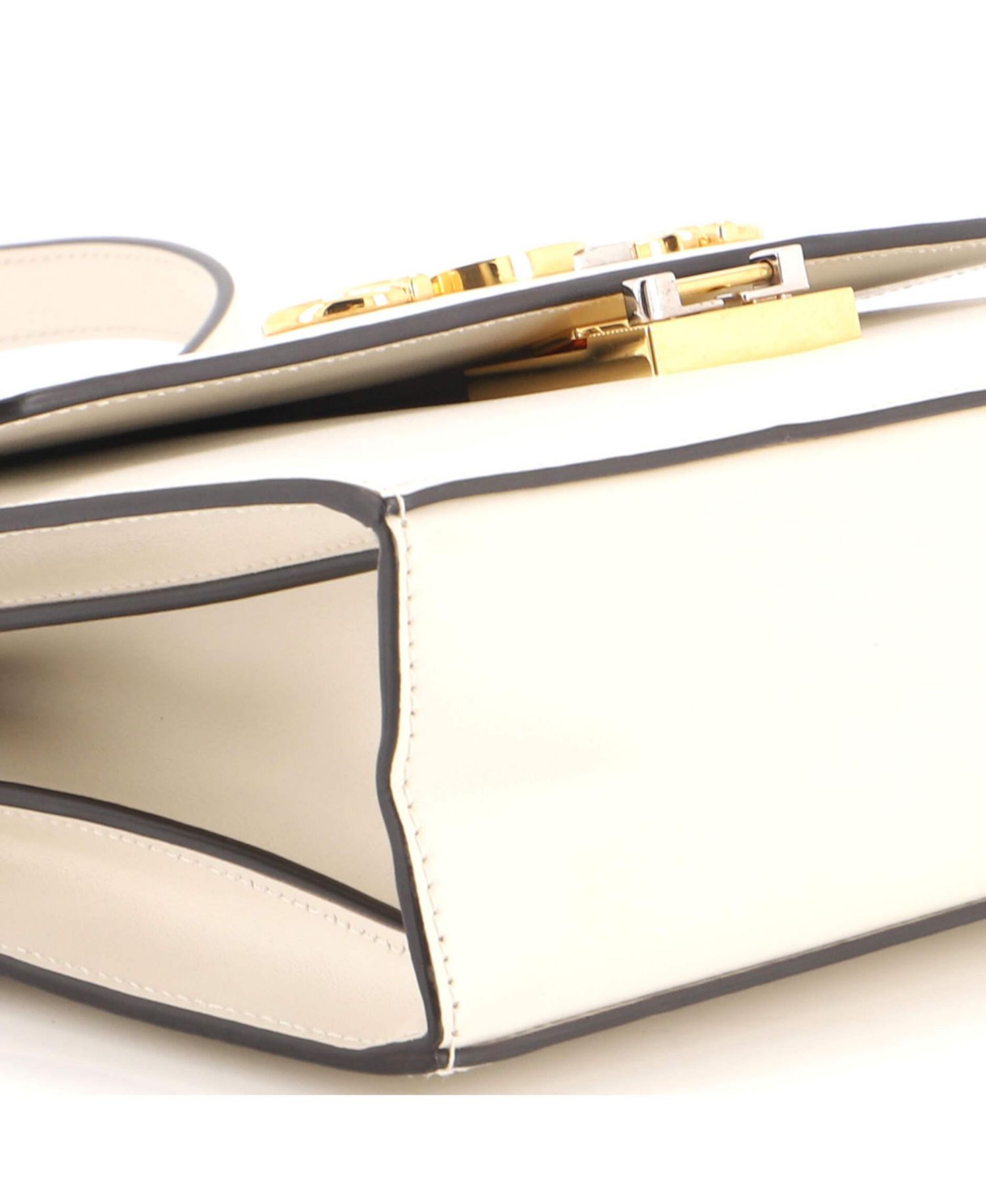 Small Zumi Flap Shoulder Bag Leather