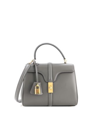 Small 16 Top Handle Bag Smooth Calfskin