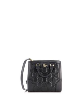 Mini GG Top Handle Tote GG Matelasse Leather