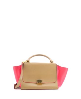 Small Trapeze Bag Leather