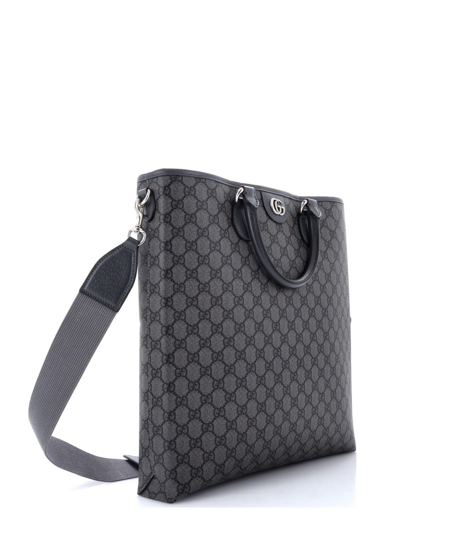 Medium Ophidia Convertible Tote GG Coated Canvas