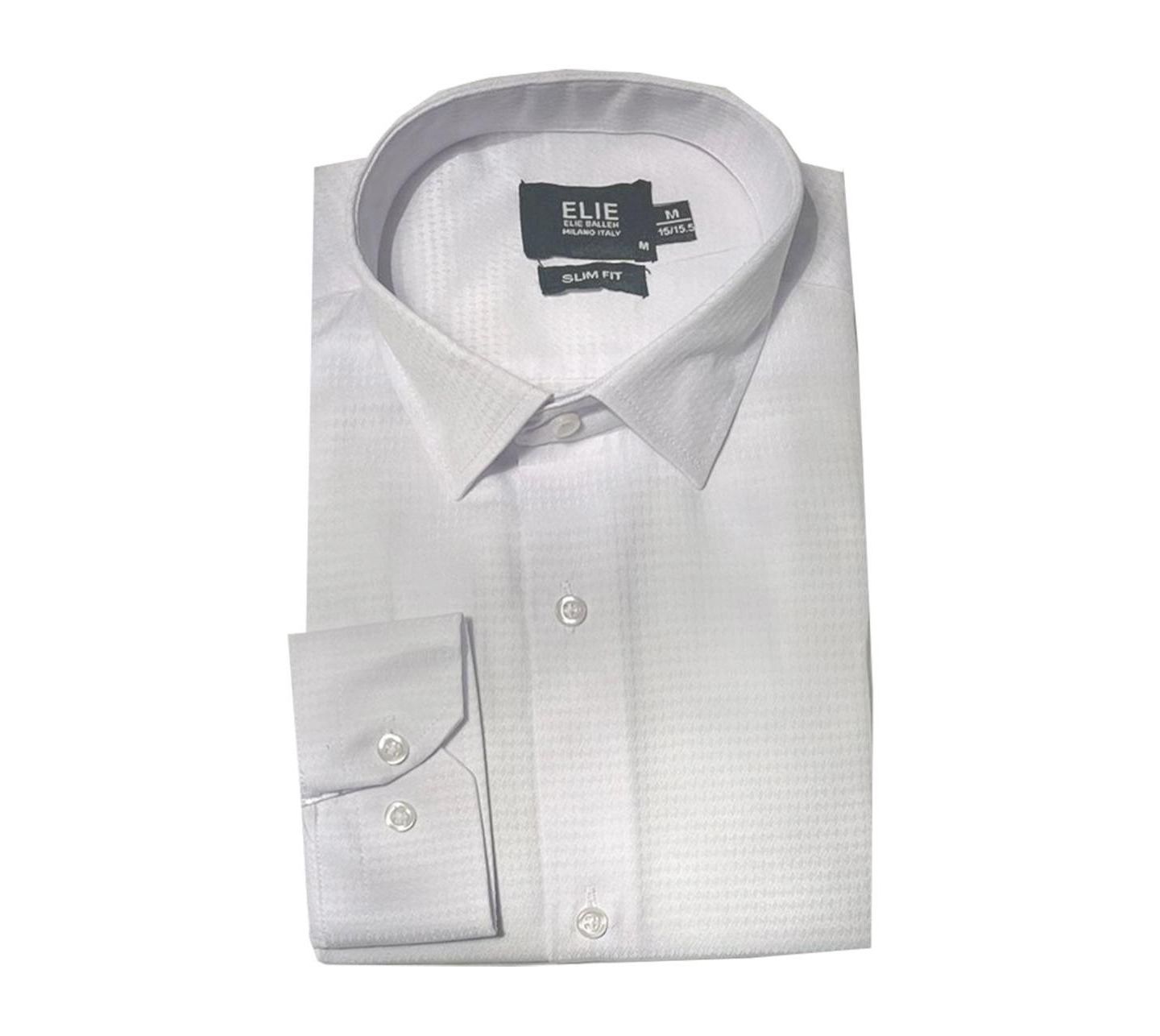 Мужская рубашка Elie Balleh Slim Fit Baby Button-Down — фото 7