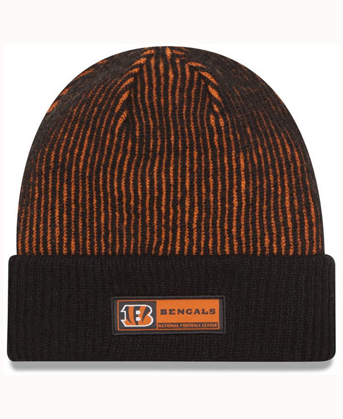 Cincinnati Bengals New Era On Field NFL Sport Knit Beanie