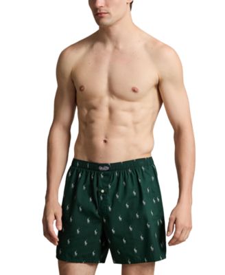 Men's Printed Woven Boxer