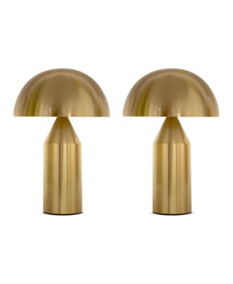 Venus Dome LED Table Lamps, Modern, Set of 2