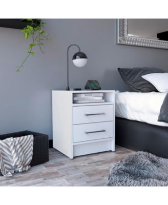 2-Drawer Multi-purpose Nightstand