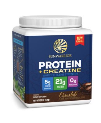 Warrior Blend Protein Powder with Creatine, Chocolate, 14 Servings