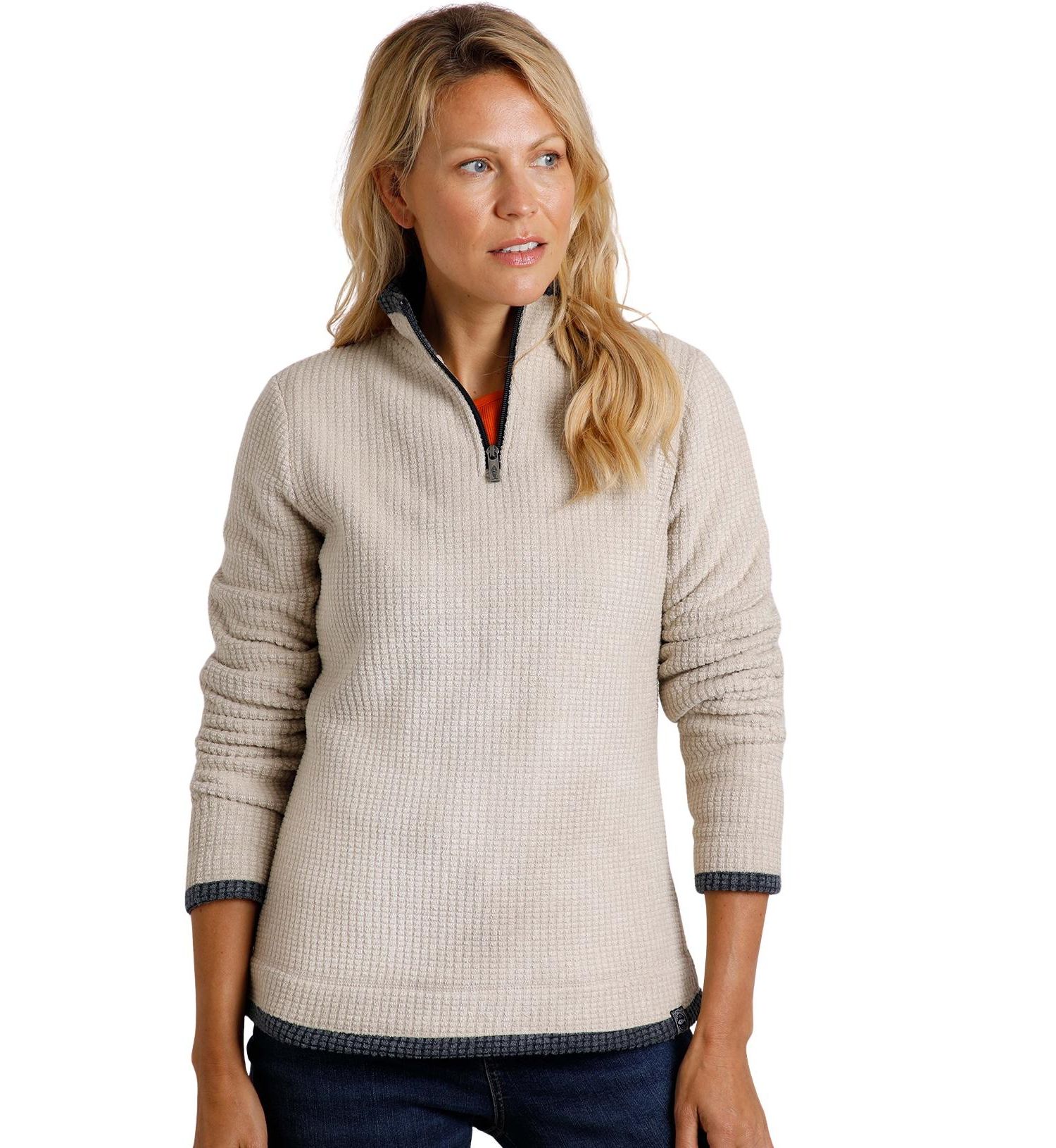 Women's Beye 1/4 Zip Grid Fleece