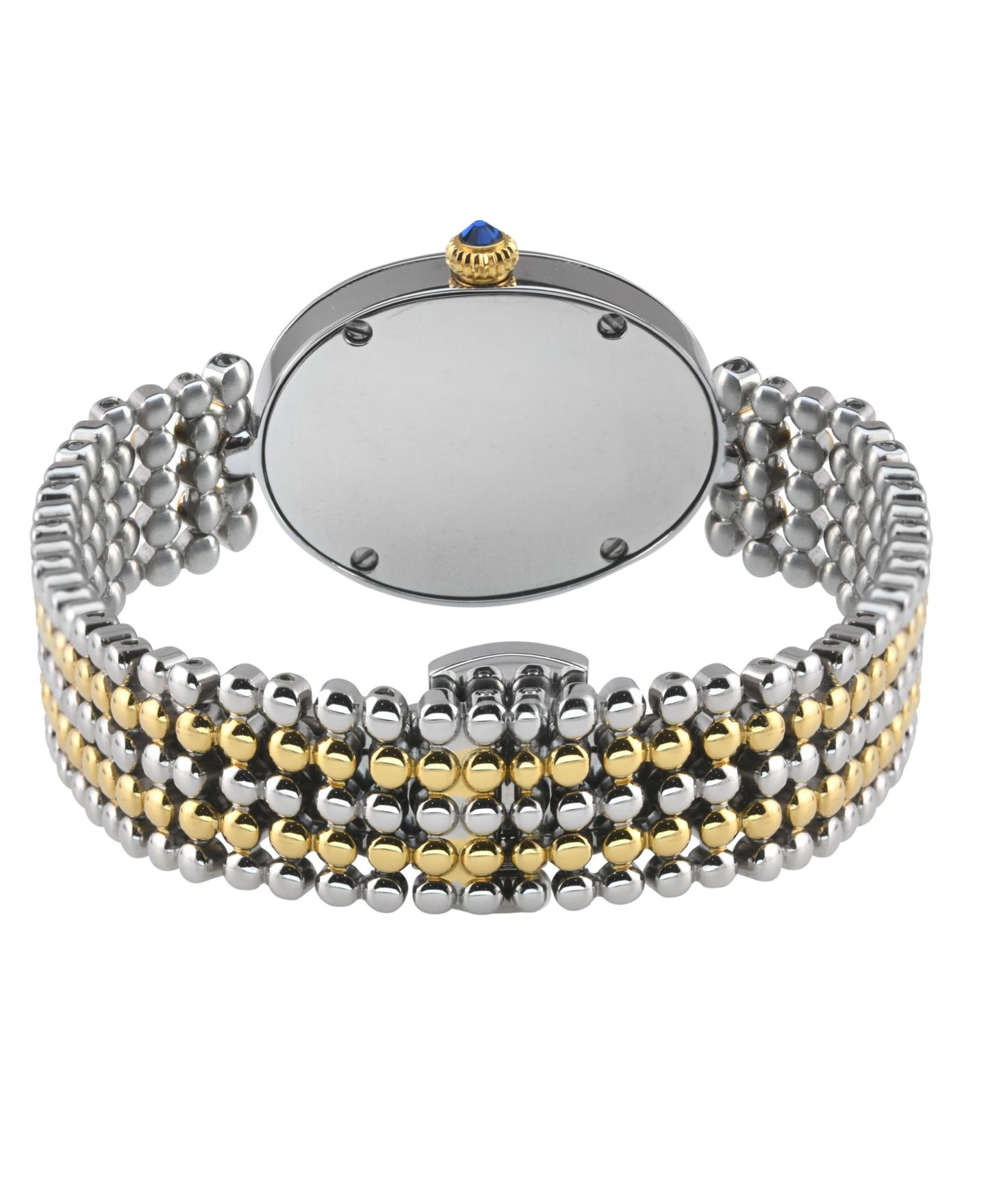 Женские часы GV2 by Gevril Piazza Navona Swiss Quartz Two-Tone SS/IPYG Stainless Steel Bracelet Diamond Watch — фото 2