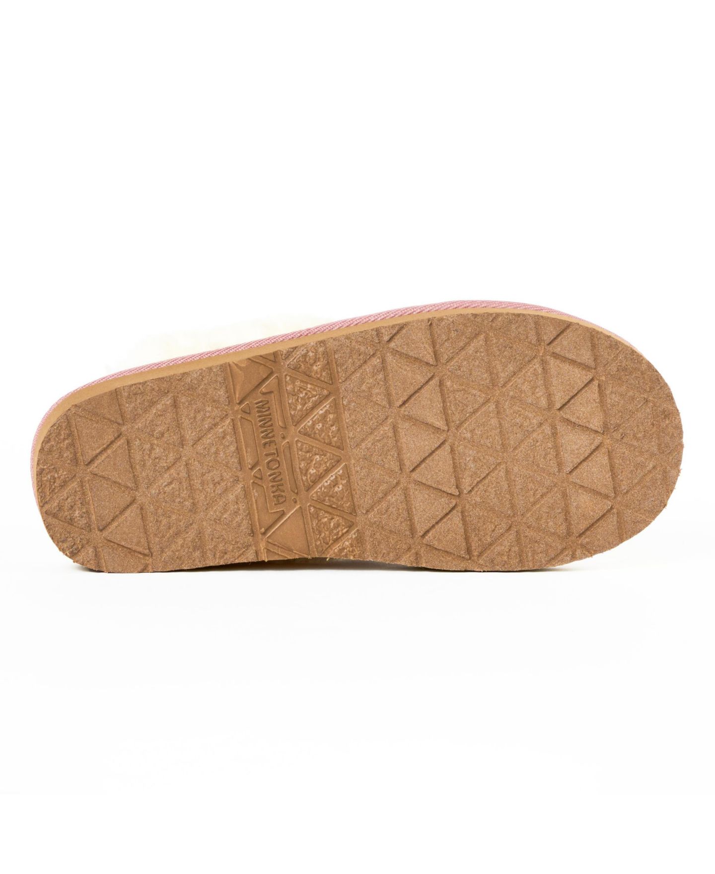 Женские тапочки Minnetonka Flurry Scuff Sparkle Knit Slippers, цвет: Розовый — фото 7