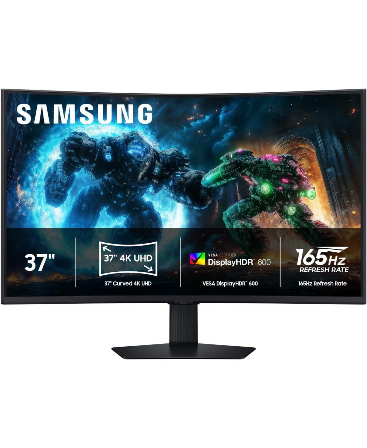 Samsung Odyssey G7 LS37FG75DENXZA 37" Va 4K Uhd 165Hz Curved Gaming Monitor