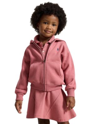 Girls' 2T-6X Long-Sleeve Full-Zip Hoodie