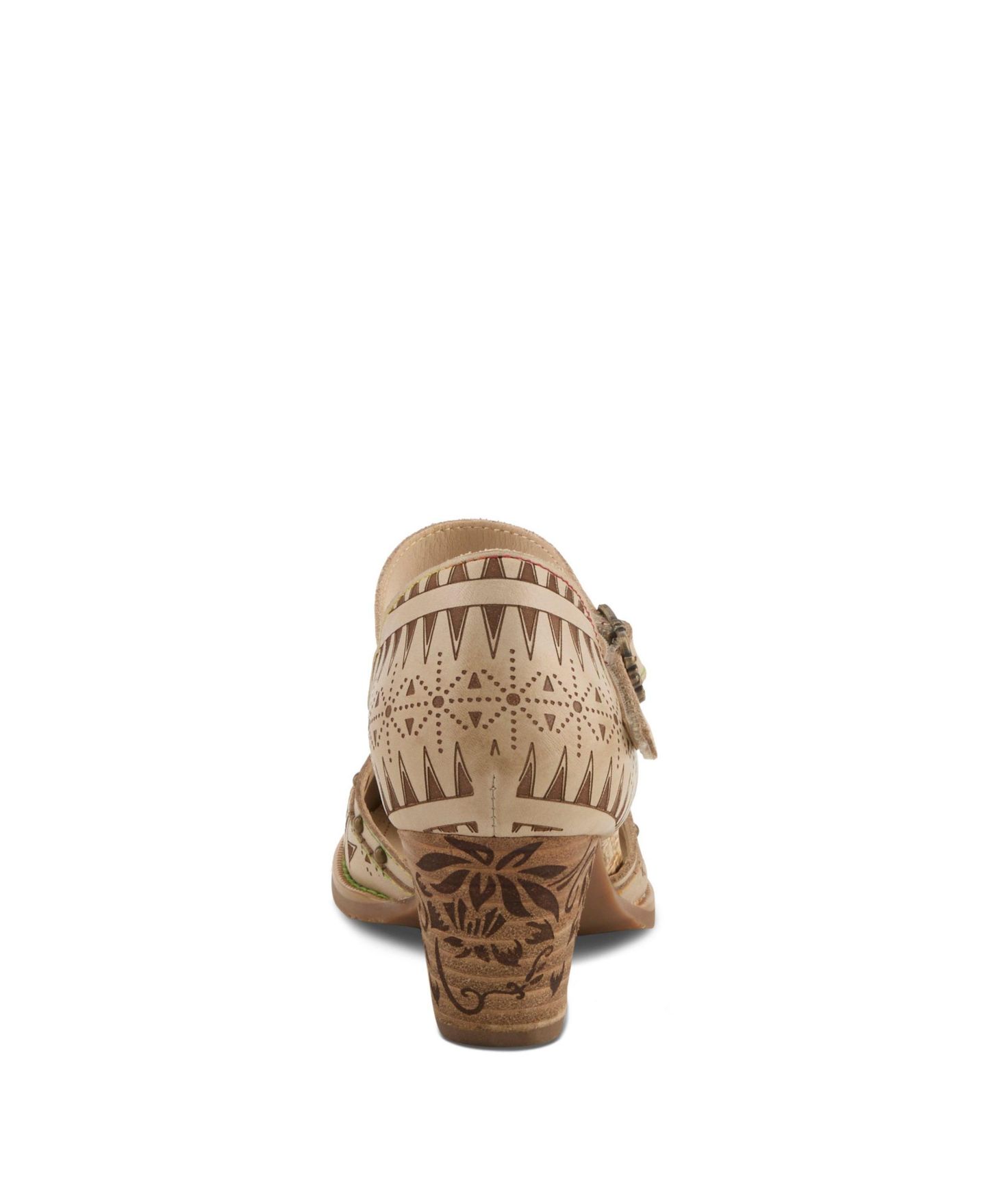L'Artiste Women's Niobella Mary Jane with Hand-Painted Leather, цвет: Бежевый — фото 4