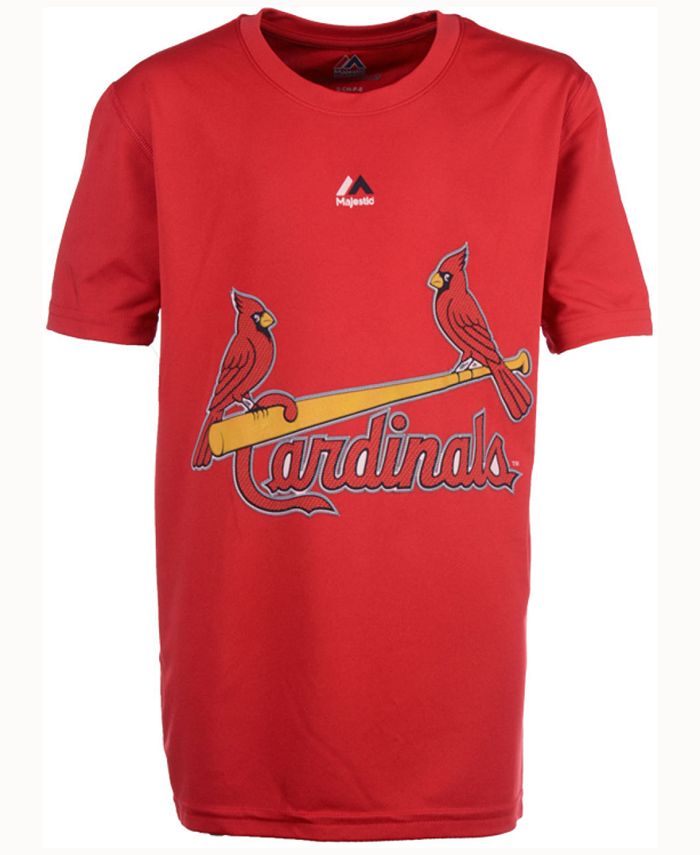 Youth Yadier Molina Red St. Louis Cardinals Name & Number T-Shirt