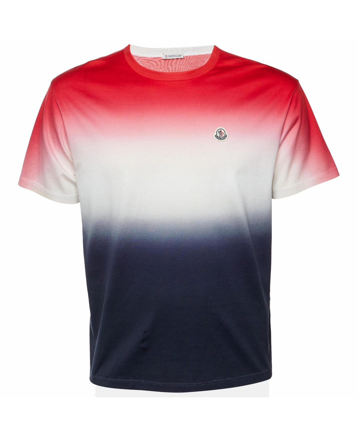 Pre-Owned Moncler Women's Ombre Gradient Cotton T-Shirt