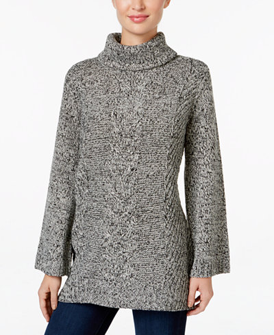 Charter Club Bell-Sleeve Tunic Sweater, Only at Macy's