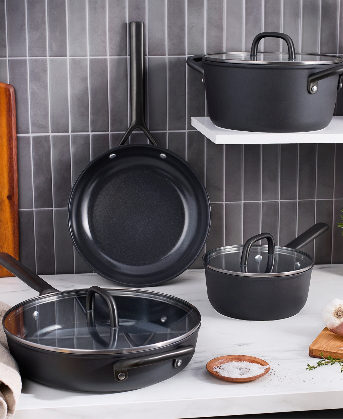 Zwilling Milano Aluminum 7-Piece Nonstick Cookware Set