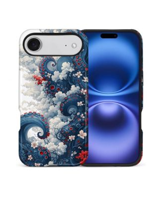 Phone Case Compatible with Apple iPhone, 2-Layer Durable, Azure Reverie