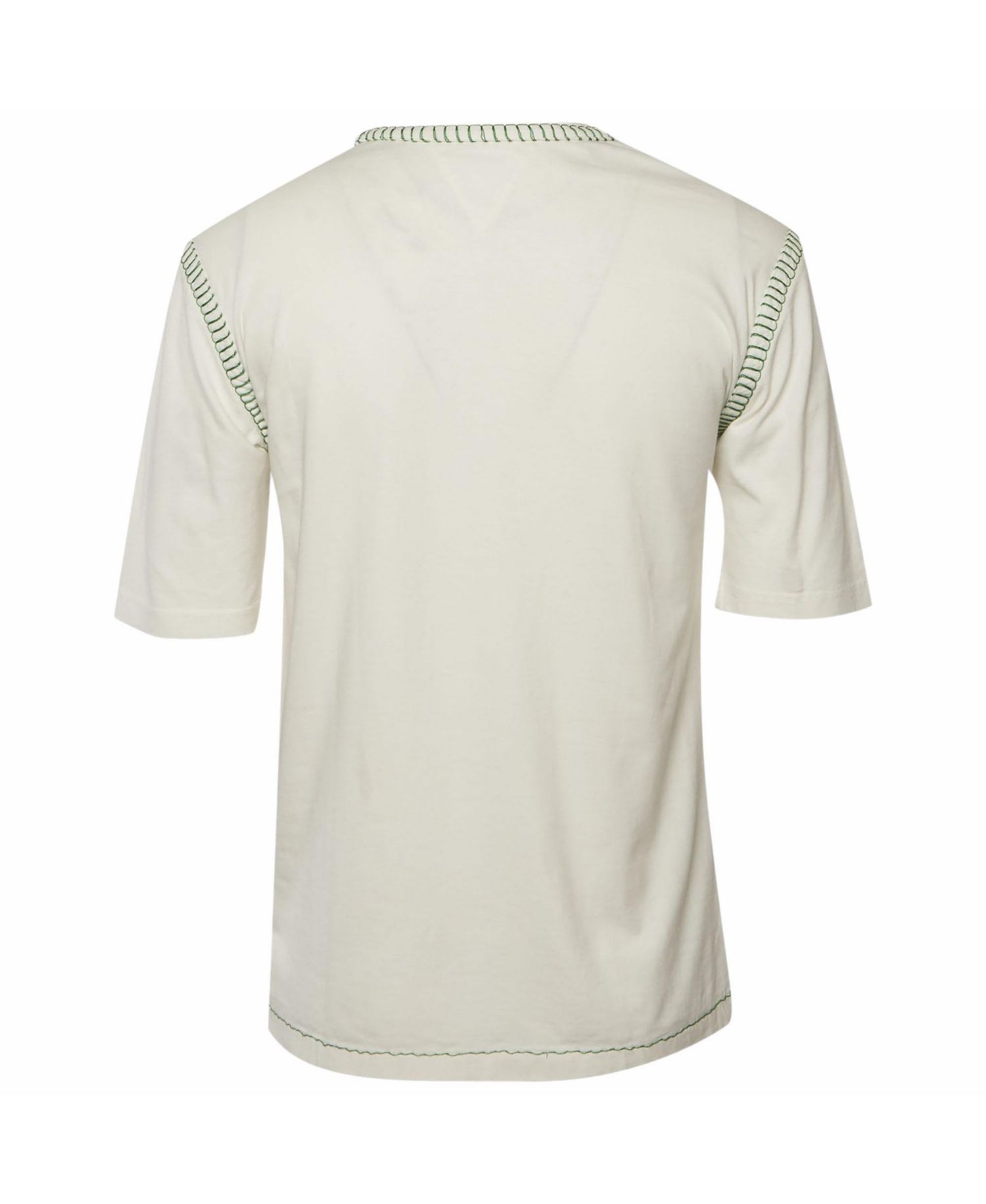 Women's Bottega Veneta Overlock Stitch Cotton T-Shirt