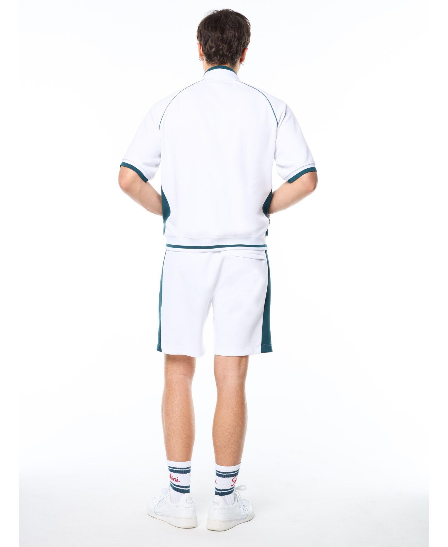 Men's Pannello Short Sleeve Track Jacket