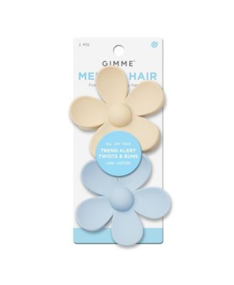 Medium Hair Clip  Flower Claw Clip Duo Aesthetic Accessories for Women Colorful Claw Perfect for Long Hair 2 Pack