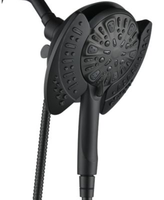 2.5 GPM Shower Head Handheld Rain 2-in-1 Hose Trim