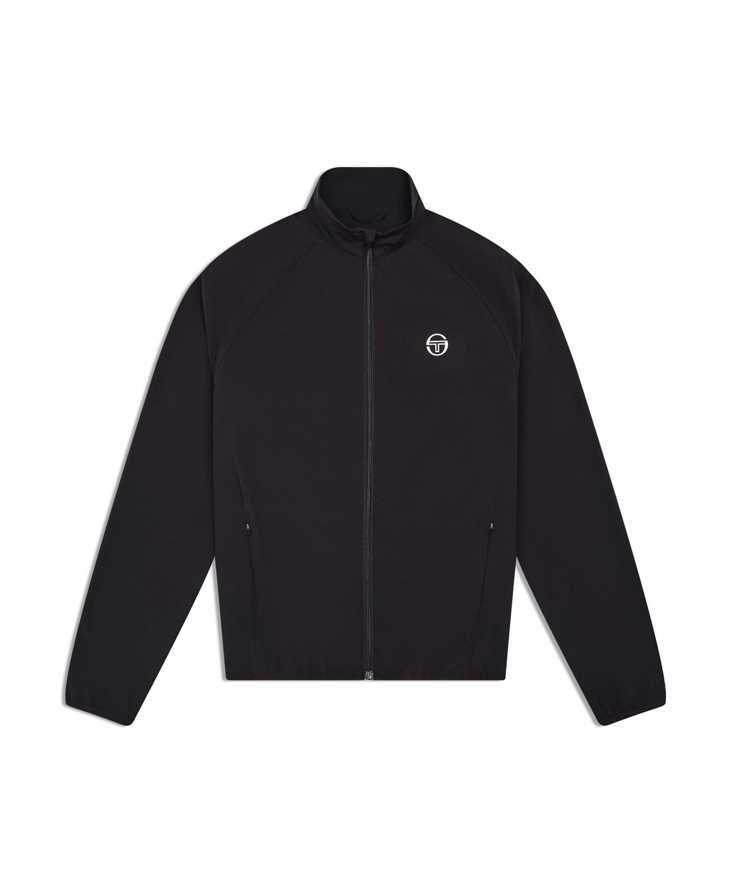 Мужская куртка Sergio Tacchini Affondo Performance Track, цвет: Чёрный — фото 5