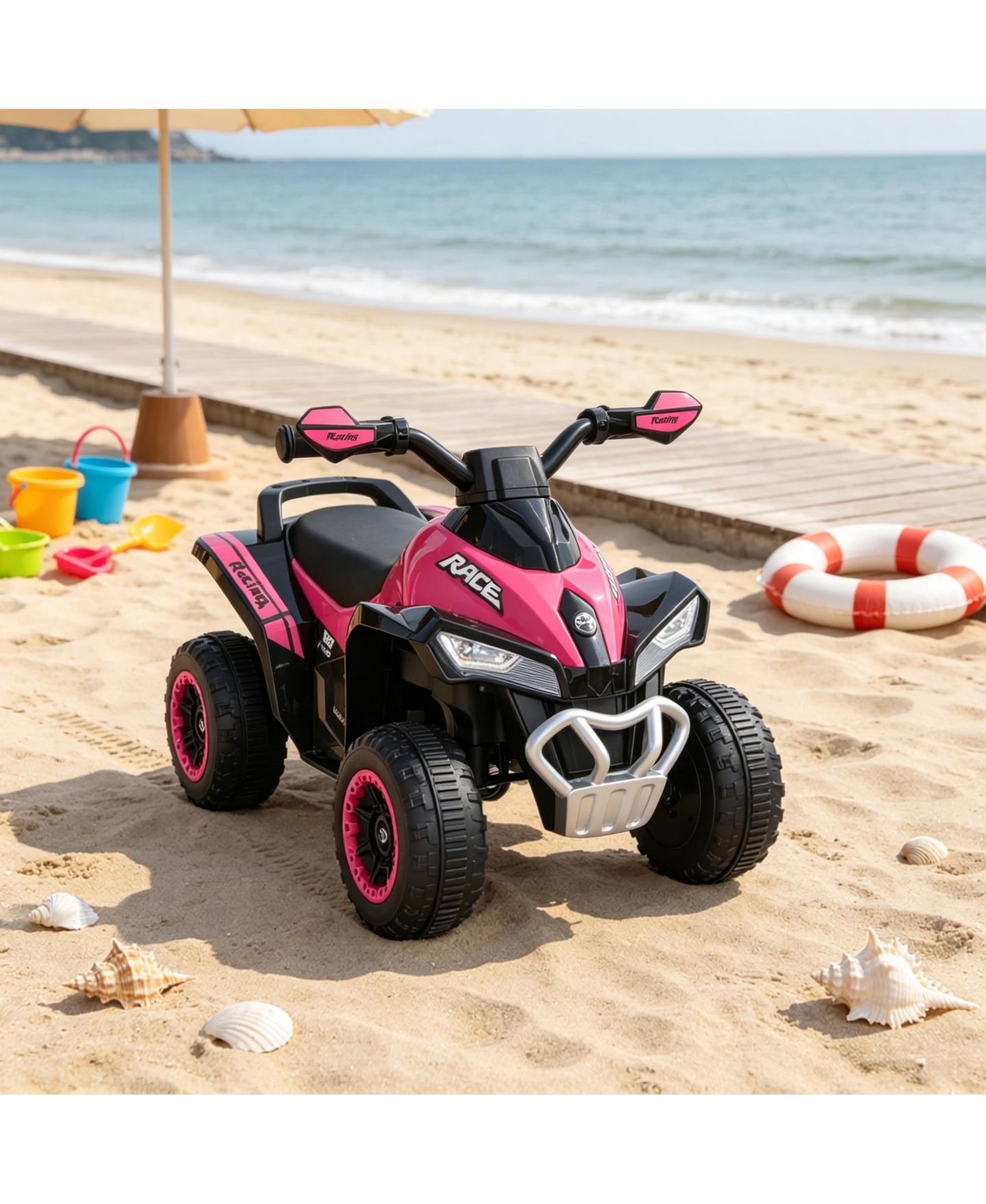 Детская игрушка SEVORLEY Foot-to-Floor Ride-On Push Car with Music and Lights, Ages 18-36 Months — фото 4