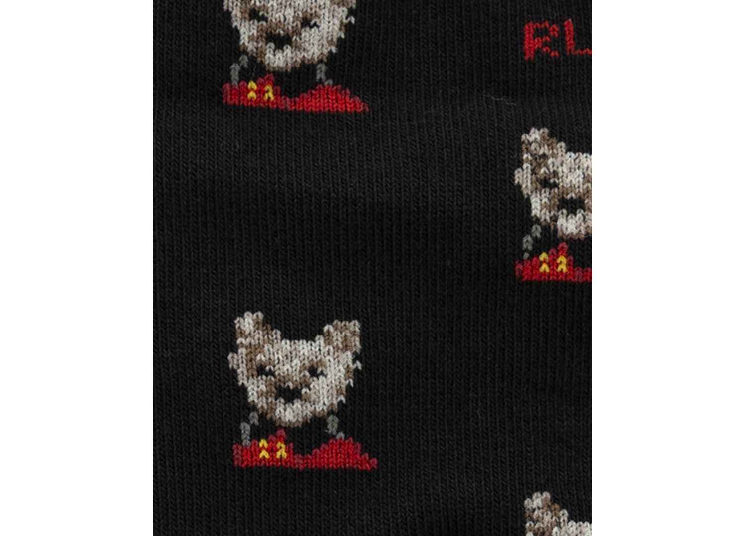 Girls' 4-11 Holiday Dog Crew Socks, 3-Pack