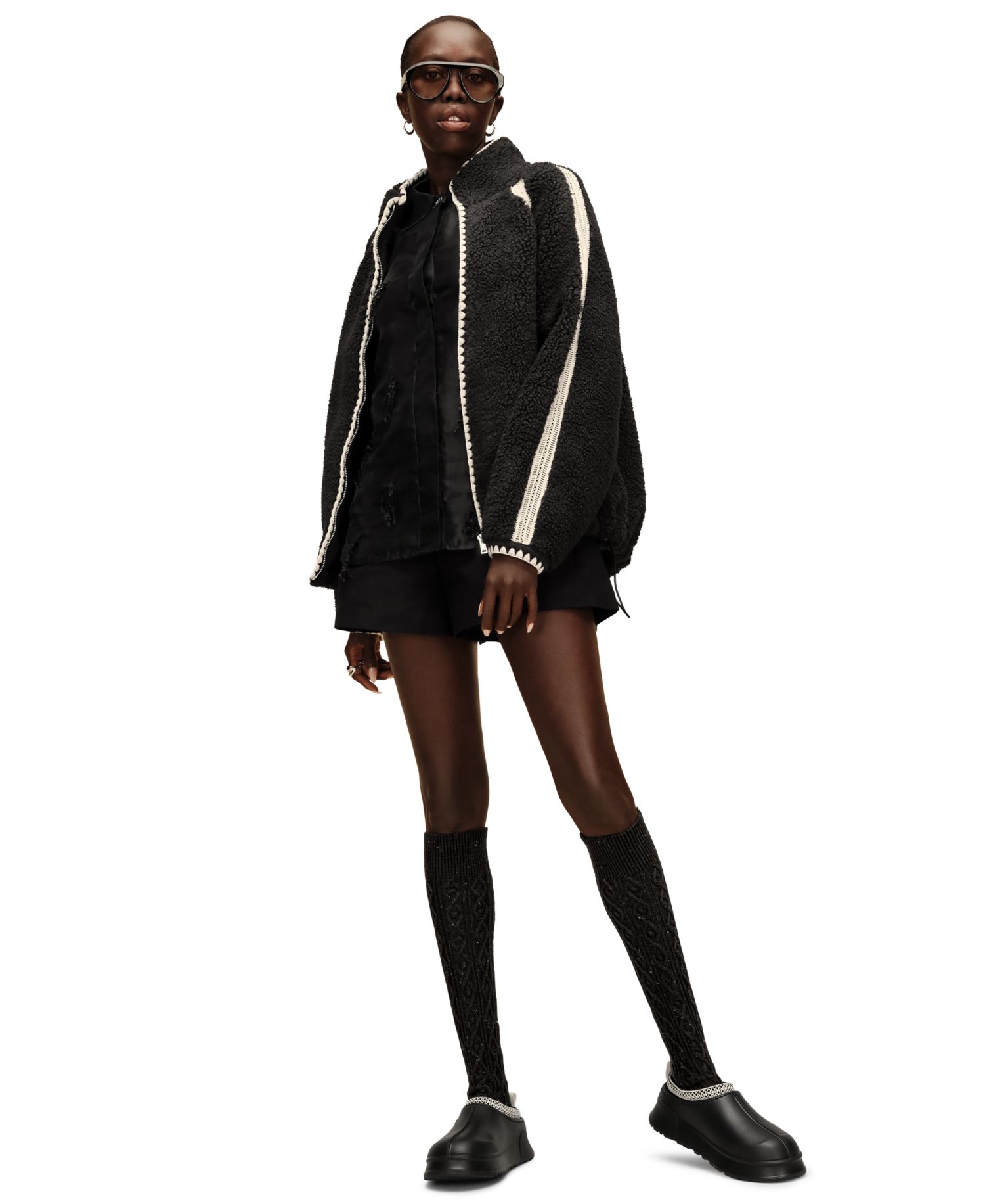 Women's Rensa Cable-Knit Knee-High Socks
