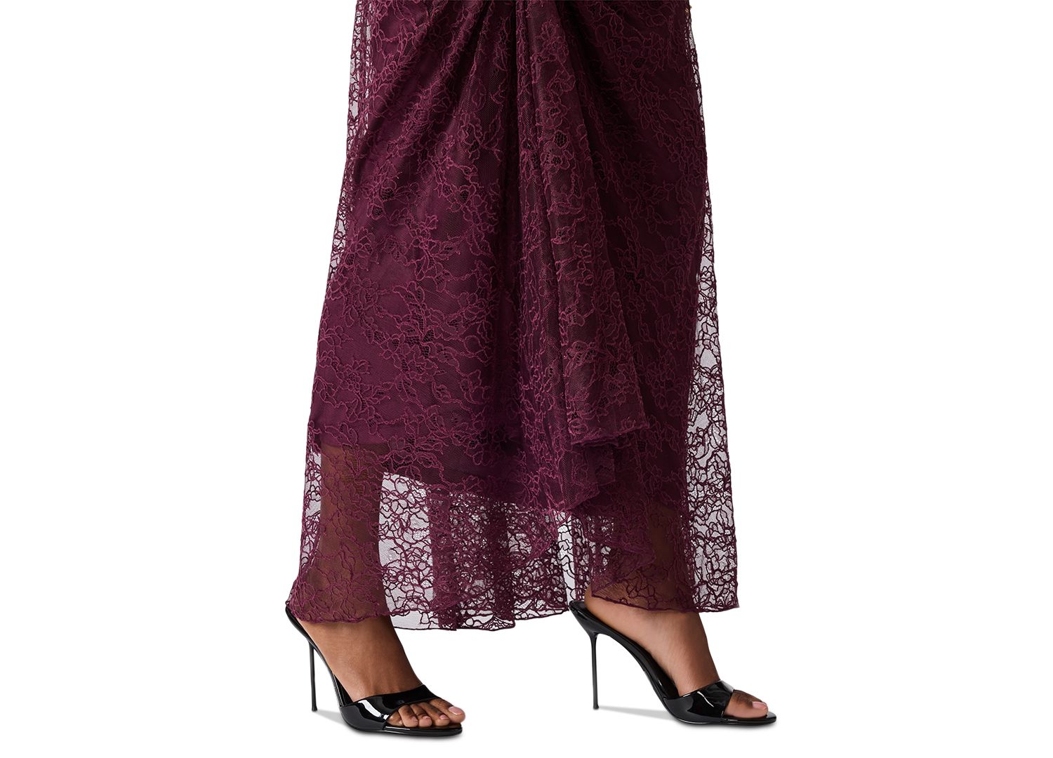 Izzi Halter Sleeveless Lace Dress