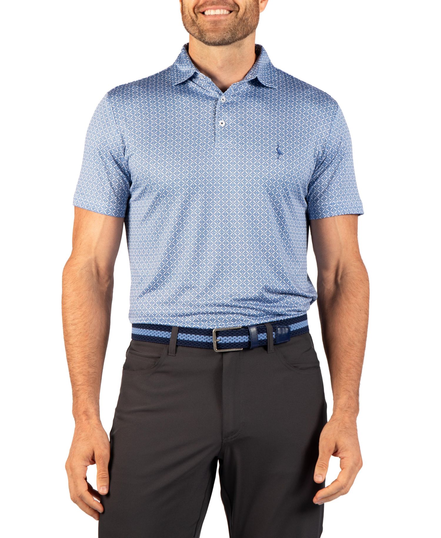 Men's Diamond Geo Performance Polo