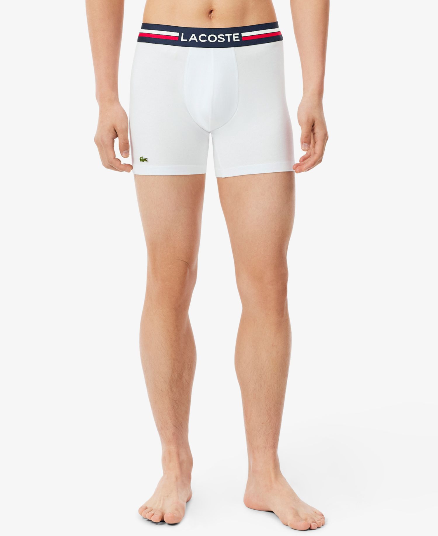 Men's Regular-Fit Stretch French Flag Boxer Briefs, 3 - Pack
