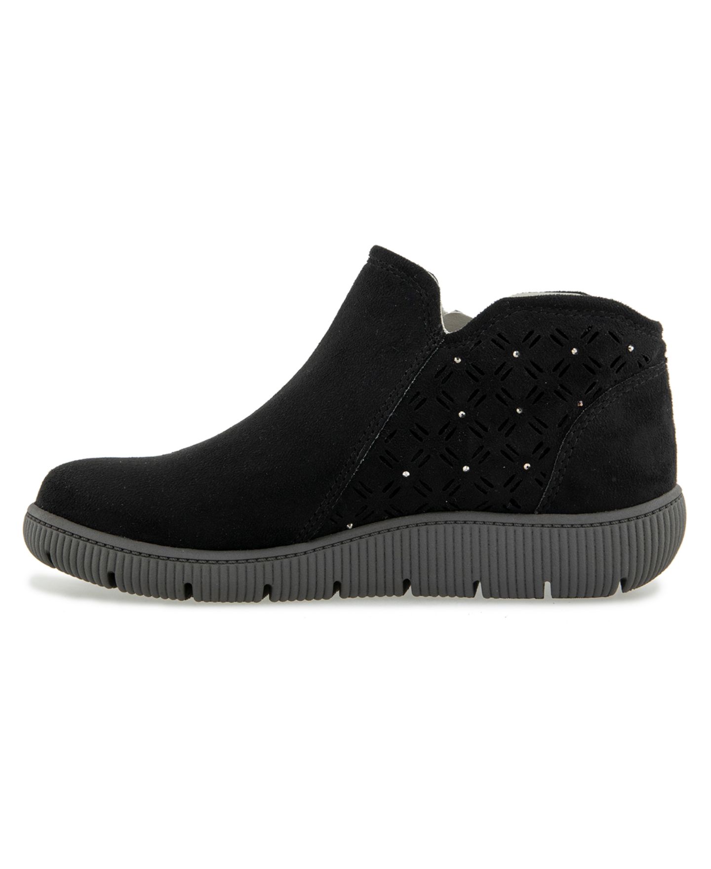 Женские ботинки JBU Bailey Zipper Casual Booties, цвет: Чёрный — фото 6