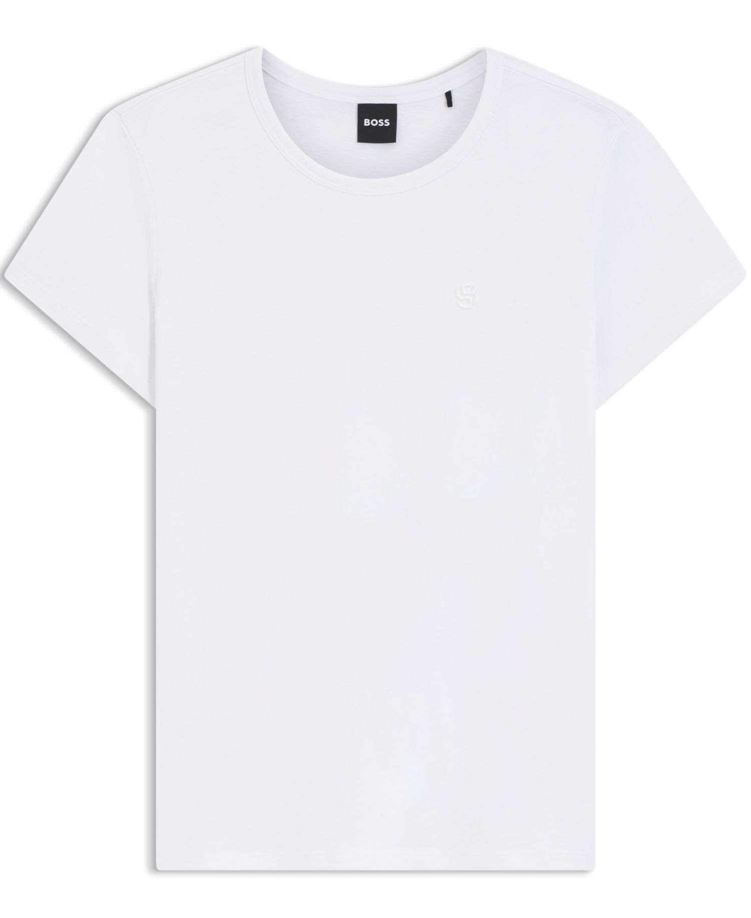 BOSS by Women's Evyta Slim-Fit Embroidered Logo T-Shirt