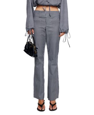 Women's Totti Wide-Leg Stripe Pants