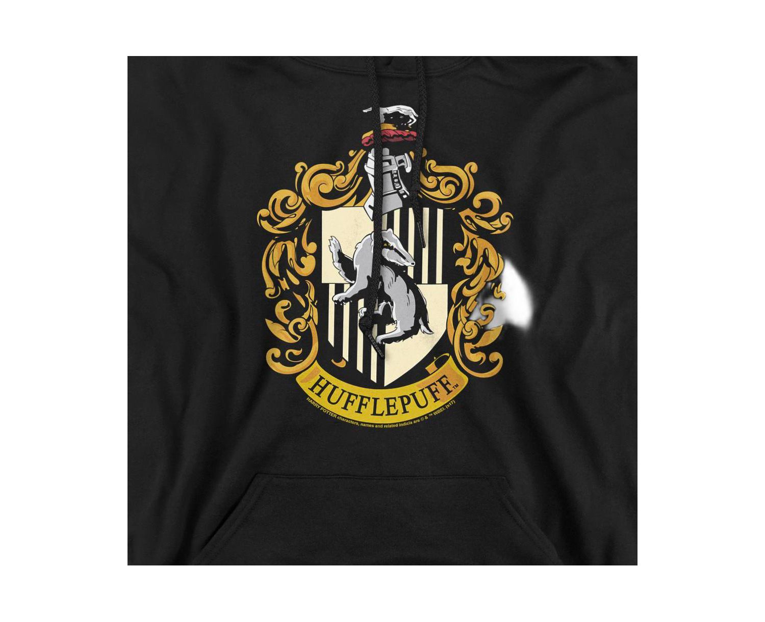 Men's Hufflepuff Crest Pull-Over Hoodie