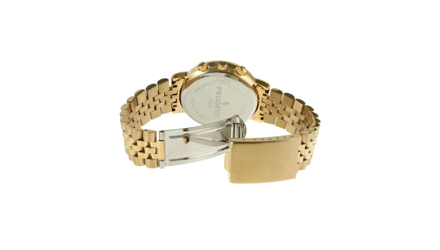 Vintage Multi-Function Bracelet Watch with Perpetual Calendar and Moon Phase