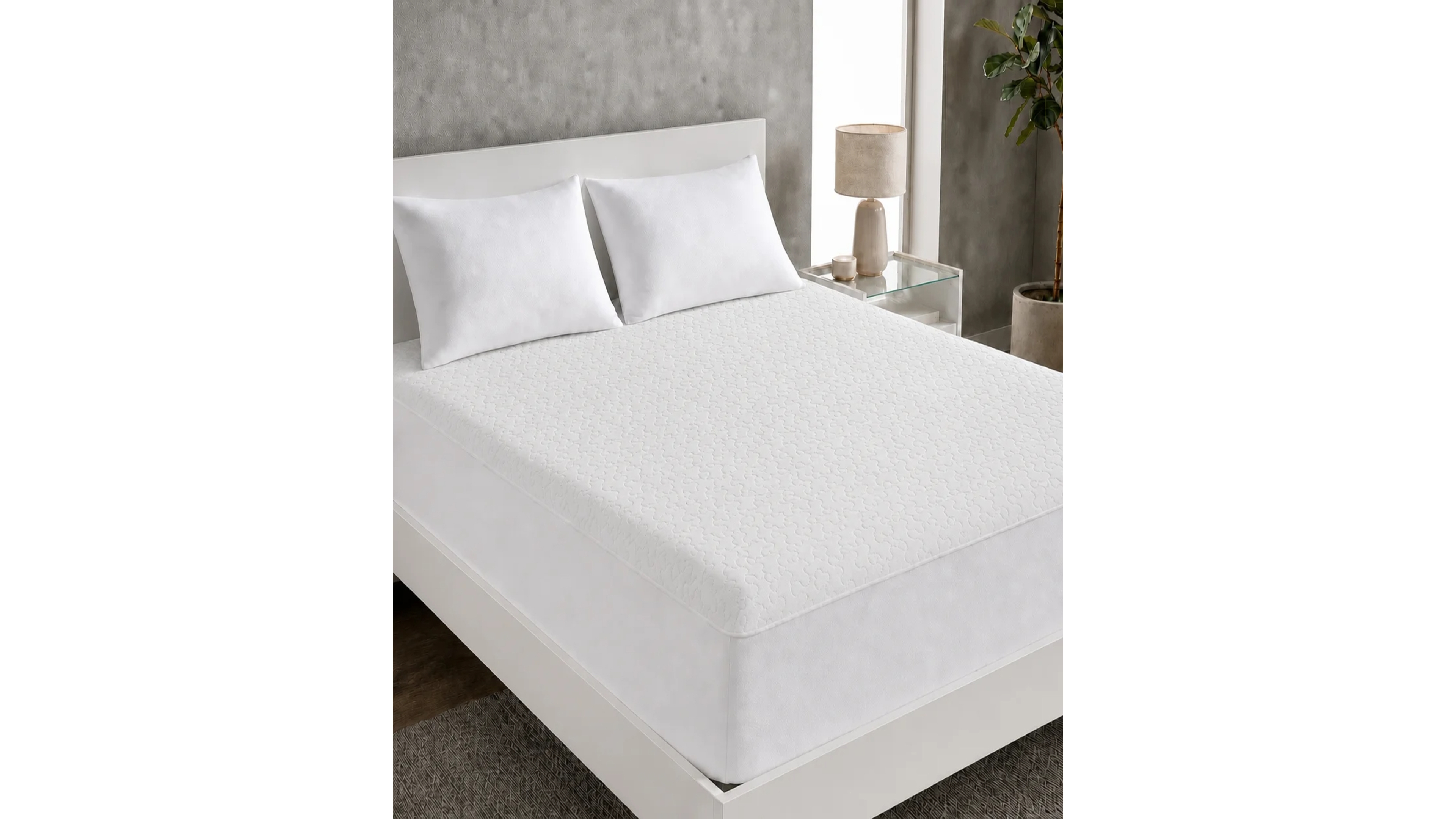 Ella Jayne Allergy-Free Dust Mite Free Mattress Protector, Twin